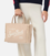 Bolso de mano Colette felt lana beige